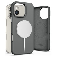 Tech-Protect Silicone PU MagSafe iPhone 16 Pro Case - Gray