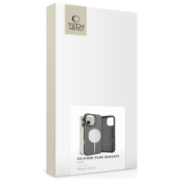 Tech-Protect Silicone PU MagSafe iPhone 16 Pro Case - Gray