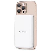 Tech-Protect Powerbank Tech-Protect PB24 LifeMag QI2 MagSafe 10000 mAh - white