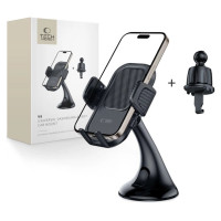 Tech-Protect V8 Car Holder for Dashboard and Air Vent - Black
