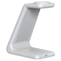Tech-Protect QI15W-A36 3in1 Charging Station for Apple - White