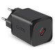 SBS TETRGAN1C45W 45W GaN USB-C Wall Charger with Power Delivery - Black