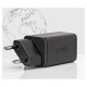 SBS TETRGAN1C45W 45W GaN USB-C Wall Charger with Power Delivery - Black