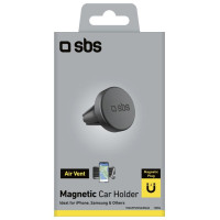 SBS TESUPPUNIVAIRMAG smartphone holder magnetic, for air vent - black