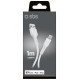 SBS TECABLEUSBIP589W USB-A - Lightning Cable - White