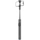 Wozinsky Selfie stick Wozinsky WRZP1 with automatically extendable legs, tripod function, 1.7m - black