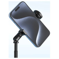 Wozinsky Selfie stick Wozinsky WRZP1 with automatically extendable legs, tripod function, 1.7m - black