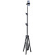 Wozinsky WRLD-00Y1S tripod tripod durable carbon steel tripod 1.7m matte - black