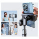 Wozinsky WRLD-00Y1S tripod tripod durable carbon steel tripod 1.7m matte - black