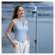 Wozinsky WRLD-00Y1S tripod tripod durable carbon steel tripod 1.7m matte - black