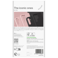 Puro Icon Silicone Case for Samsung Galaxy S25 - Black