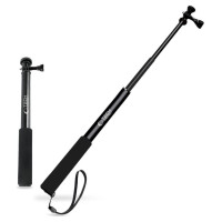 Tech-Protect GA100 Monopad & Selfie Stick for GoPro / DJI - Black