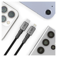 Tech-Protect Ultraboost DNA USB-C / Lightning PD27W/3A cable 200 cm - gray