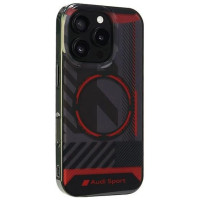 Audi IML Sport MagSafe iPhone 16 Pro 6.3" black/black hardcase AUS-IMLMIP16P-RSQ/D2-BK