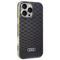 Audi IML Stitching Pattern MagSafe iPhone 16 Pro Max 6.9" black/black hardcase AU-IMLMIP16PM-Q5/D3-BK
