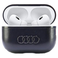 Audi Leather Big Logo AirPods Pro 2 cover black/black AU-APP2-GT/D3-BK