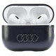 Audi Leather Big Logo AirPods Pro 2 cover black/black AU-APP2-GT/D3-BK