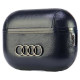 Audi Leather Big Logo AirPods Pro 2 cover black/black AU-APP2-GT/D3-BK