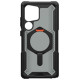 UAG Plasma XTE Magnet MagSafe Case for Samsung Galaxy S25 Ultra 5G - Black/Orange