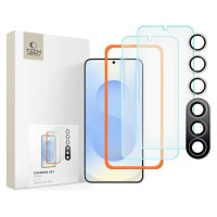 Tech-Protect Supreme Set for Samsung Galaxy S25+ 2x tempered glass for display / tempered glass for camera - transparent
