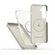 Tech-Protect Liquid Silicone Magsafe Case for Samsung Galaxy S25 - Beige
