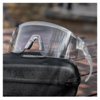 Rockbros Photochromic Cycling Glasses with UV Protection and Corrective Insert - White