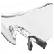 Rockbros Photochromic Cycling Glasses with UV Protection and Corrective Insert - White