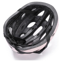 Rockbros Bike Helmet with Visor, Detachable UV Goggles, Detachable Visor, Unisex - Pink