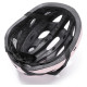 Rockbros Bike Helmet with Visor, Detachable UV Goggles, Detachable Visor, Unisex - Pink