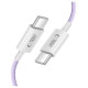 Tech-Protect Ultraboost Lite USB-C PD60W/3A Cable 1m - Purple