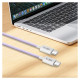Tech-Protect Ultraboost Lite USB-C PD60W/3A Cable 1m - Purple