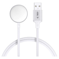 Tech-Protect UltraBoost USB-A Inductive Charger for Apple Watch 1m - White