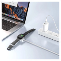 Tech-Protect UltraBoost USB-A Inductive Charger for Apple Watch 1m - White