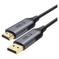 Tech-Protect UltraBoost DisplayPort / HDMI 2.0 Cable 4K 60Hz 2m - Black