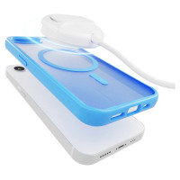 Puro Cover in TPU "GRADIENT" with Magsafe and gradient effect for iPhone 16E, blue