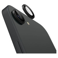 Spigen Optik Pro GLAS.TR "Ez Fit" Camera Cover 2-pack for iPhone 16e - Black