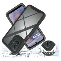 Tech-Protect Defense Case for Motorola Moto G15 / G15 Power / G05 / E15 - Black