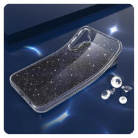 Tech-Protect FlexAir Case for Samsung Galaxy A56 5G - Clear Glitter