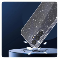 Tech-Protect FlexAir Case for Samsung Galaxy A56 5G - Clear Glitter