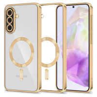 Tech-Protect MagFlex MagSafe Case for Samsung Galaxy A36 5G - Transparent Gold