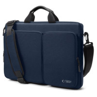 Tech-Protect Defender Bag for 17" Laptop - Navy Blue