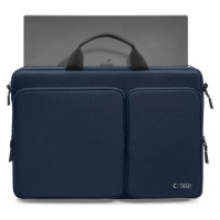 Tech-Protect Defender Bag for 17" Laptop - Navy Blue