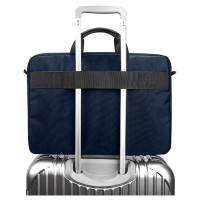 Tech-Protect Defender Bag for 17" Laptop - Navy Blue