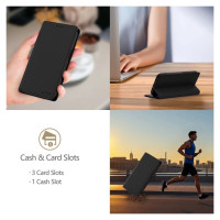 Tech-Protect Wallet RS Case for Samsung Galaxy A56 5G - Black