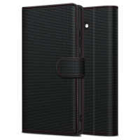 Tech-Protect WALLET RS IPHONE 16E BLACK/RED Tech-Protect Wallet case for iPhone 16e - black