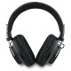 Guess ENC Metal 4G Logo Over-Ear Headphones - Black