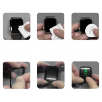 Tech-Protect Glass Flex+ Hybrid Glass 2-pack for Amazfit Bip 6 - Black