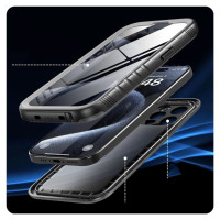 Tech-Protect ShellBox IP68 Case for iPhone 15 - Black