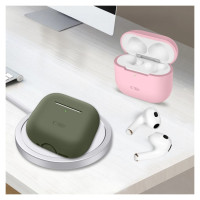 Tech-Protect Silicone Case for Apple AirPods 4 - Gray