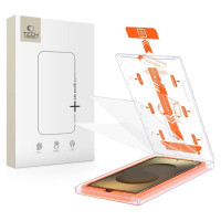 Tech-Protect Quick Set+ Tempered Glass for Samsung Galaxy S25 Ultra - Transparent